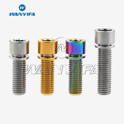 Wanyifa M7 x 20mm M7 x 25mm Titanium Bolts with washer for Bicycle ► Photo 1/6