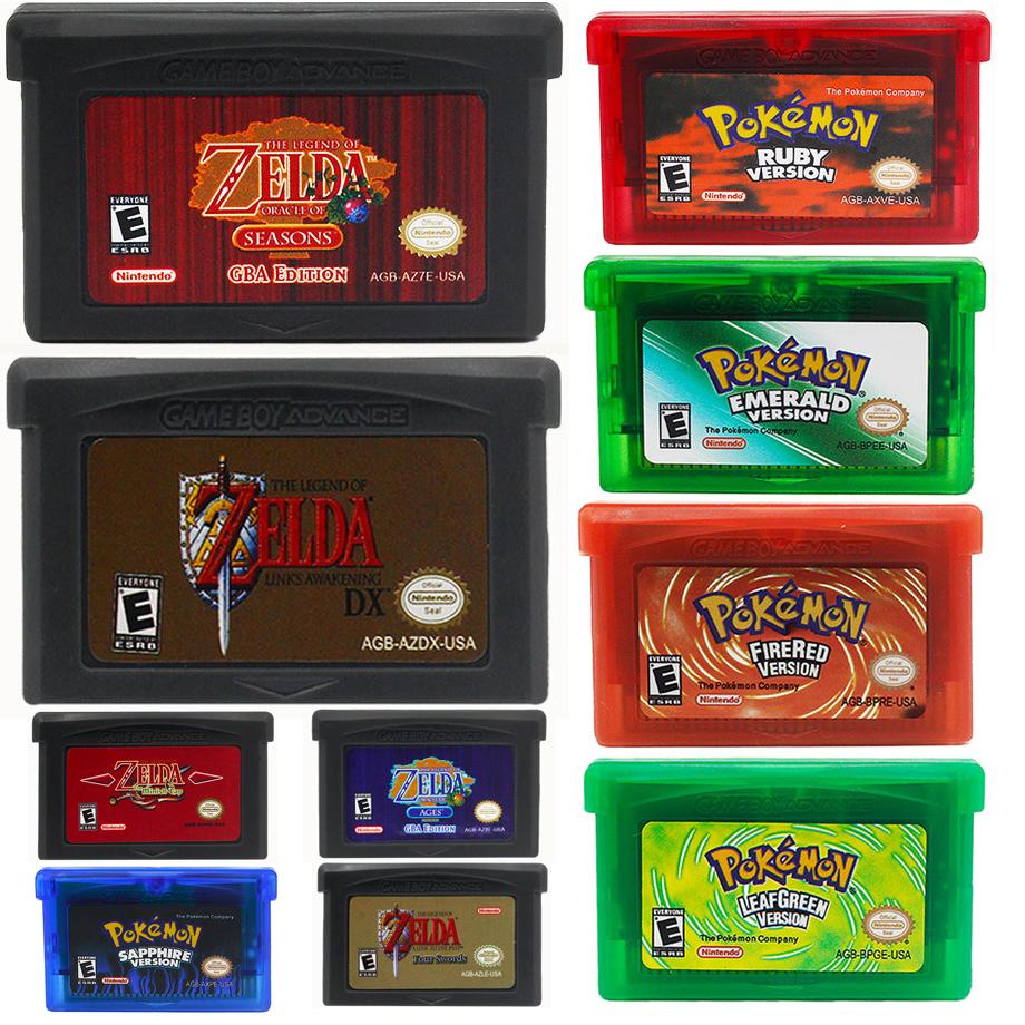 Zelda GBA Game Cartridge 32 Bit Video Game Console Legend Of Zelda