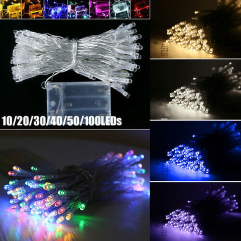 1M 2M 3M 4M 5M 10M Led String Garland Christmas Tree Fairy Light Luce Waterproof Home Garden Party Outdoor Holiday Decoration ► Photo 1/6