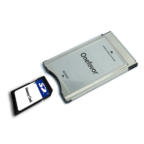 High quality SD Card Adapter Onefavor PCMCIA Card Reader For Mercedes Benz MP3 Memory Card Adapter ► Photo 1/6