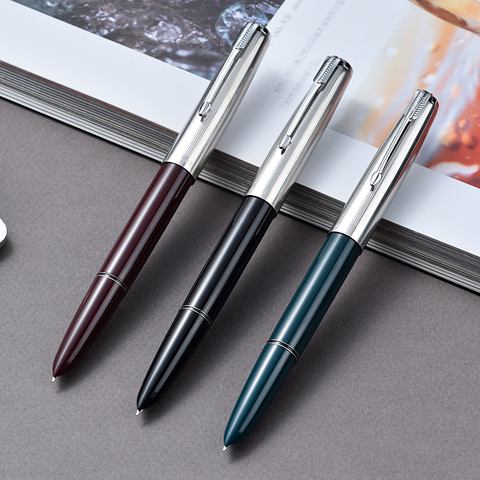 Hero 616 3 pcs series fine fountain pen Medium black red green  FREE shipping ► Photo 1/6