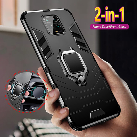 Armor Case For Xiaom Redmi Note 9 9s 8 7 6 5 4 4X Pro Max 9A 9C 8T 8A 7A K30 K20 Shock Proof Hybrid Phone Cover Coque ► Photo 1/6