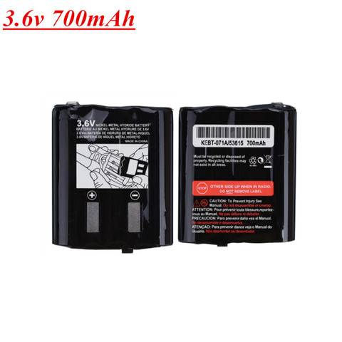 2Pcs 3.6 V 700MAH battery for MOTOROLA 53615 HKNN4002 HKNN4002B HKNN4002A KEBT-071-B KEBT-071D KEBT-071-C MS350 MR350 MJ270 ► Photo 1/6