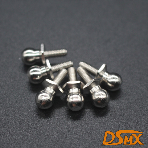 HSP 02038 Metal Ball Head Screw 6Pcs For RC 1/10 Buggy/Truck/Car Original Parts For 94122/94188/94123/94166/94111/94107 ► Photo 1/1