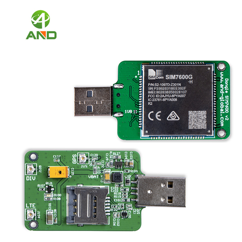 USB dongle SIM7600G H,LTE USB Dongle CAT4 SIMCOM 4G SIM7600G-H 1pc ► Photo 1/3
