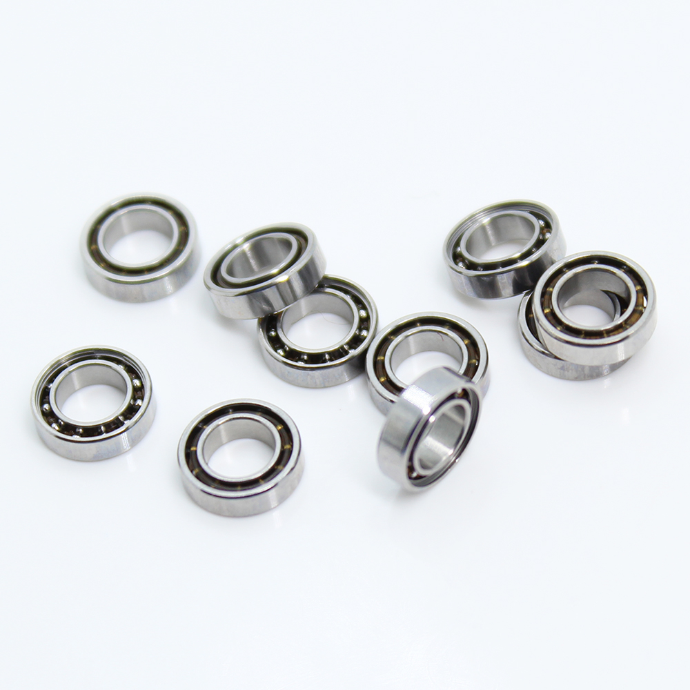 10 PCS NEW MR74 open 4*7*2 mm 4X7X2mm Miniature Bearings ball Mini bearing 
