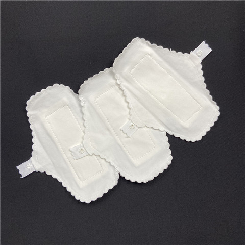 5 Pcs Thin Reusable Cotton Pads Menstrual Cloth Sanitary Soft Pads Napkin Washable Waterproof Panty Liners Feminine Hygiene Pads ► Photo 1/6