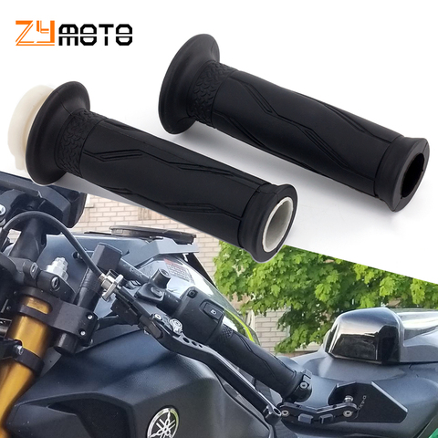 For YAMAHA MT 01/03/07/09/10/125 MT01 MT03 MT07 MT09 MT10 MT125 Handle Hand Grips Motorcycle Handlebar Grip Rubber Gel Sleeve ► Photo 1/6