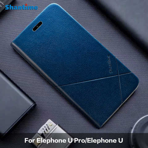 Elephone U Pro Leather Case For Elephone U Cover For Elephone U2 Case For Elephone U2 Pro Phone Case For Elephone A6 Mini Case ► Photo 1/6