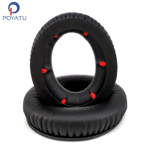 POYATU Cushion Cover For Kingston HyperX Cloud Revolver S Gaming Headphone Ear Pads Earpads Repair Parts Earphone Accessories ► Photo 1/6