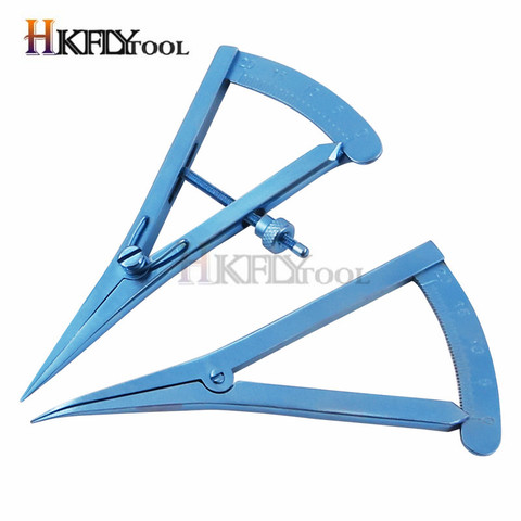 Titanium alloy Double Eyelid Measuring Calipers Cosmetic Stainless Steel Surgery Equipment Eye Scale Ophthalmic Instruments ► Photo 1/6