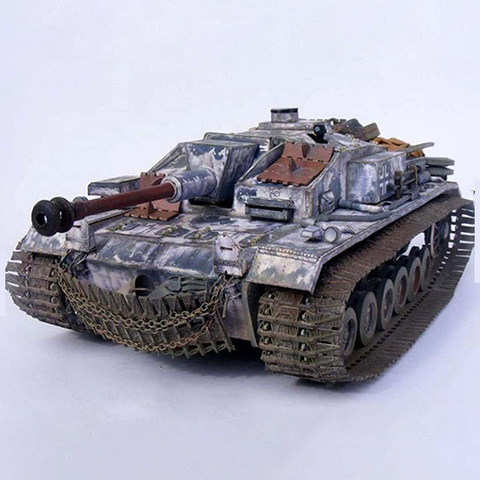 German No. 3 Assault Gun F-Type Paper Model 1:25 Handmade DIY Paper Art. ► Photo 1/1