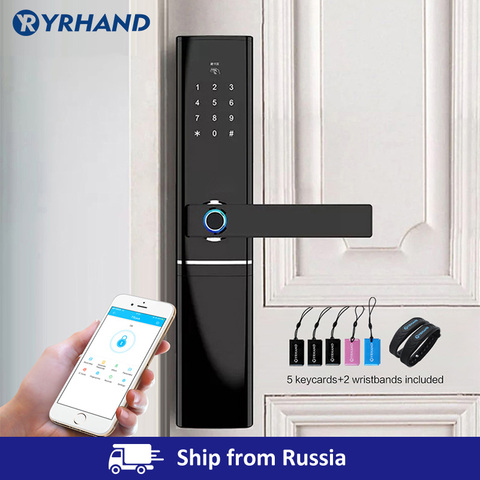 keyless waterproof fingerprint smart lock ,Electronic Intelligent Biometric Door Lock ► Photo 1/6