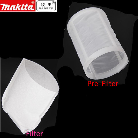 Makita 443060-3 Cloth Filter 451208-3 Pre-Filter For DCL180Z BCL106 CL100DZ BCL180Z DCL180 DCL140  CL100D Cloth Vacuum Cleaner ► Photo 1/6