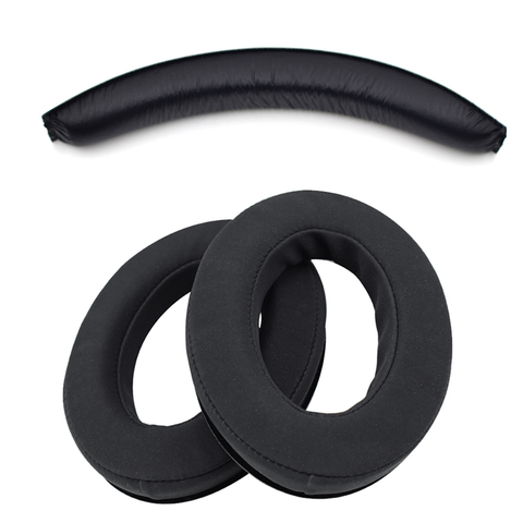 VELVET Ear Pads for Sennheiser HD380 PRO Headphones 110x85MM Cushions Replacement Soft Foam Headband  ear pads set ► Photo 1/6