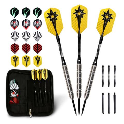 WIN.MAX Professional Darts Set 80% Tungsten Steel Tip 22/24 Grams Darts With Case ► Photo 1/6