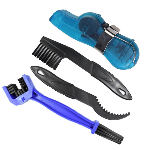 Bicycle Accessories Bicycle Chain Cleaner Cycling Bike Brushes Scrubber Wash Tool Cleaning Kit Mountaineer Bike Chain ► Photo 1/6