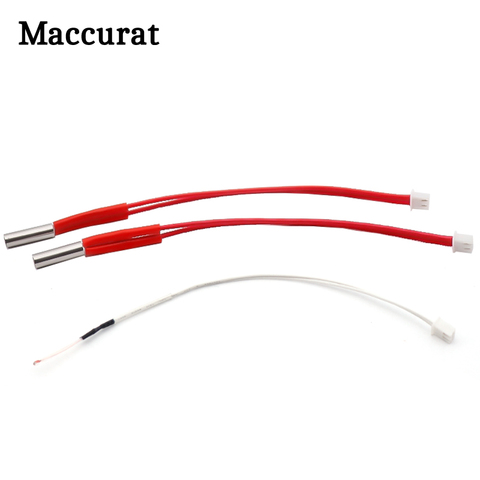 6*20mm 3D Printer 12/24v 40w Cartridge Heater Terminal Heating Tube 100K 3950 NTC Thermistor Sensor With XH2.54-2pin 150mm Cable ► Photo 1/6