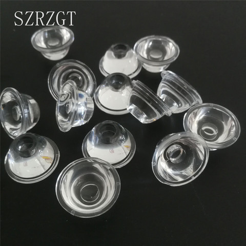 10pcs Led lens 5/8/15/25/30/45/60/90/120 Degree 20mm For 1w 3w 5w High Power Led ► Photo 1/4