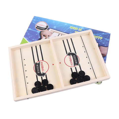 New Slingpuck Game Montessori Kids Toys Game Board Funny Party Game Montessori Toys Table Games ► Photo 1/6