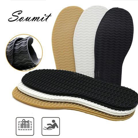 Rubber Full Soles for Shoes Outsoles Insoles Anti Slip Ground Grip Sole Protector Sneaker Repair Worker Shoe Self Adhesive Pads ► Photo 1/6