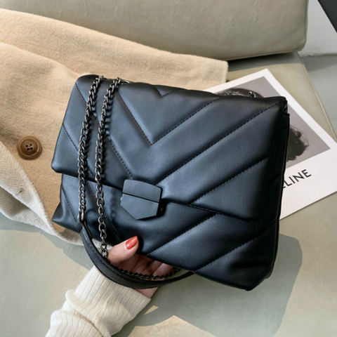 V-line Crossbody Bag For Women 2022 Fashion Sac A Main Female Shoulder Bag Female Handbags And Purses With Handle ► Photo 1/6
