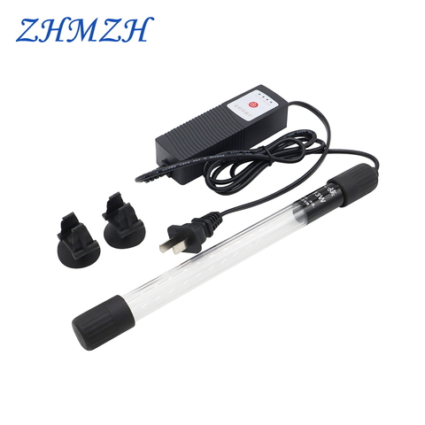 220V Aquarium Ulraviolet Lights UVC Sterilizer 3W 5W 7W 9W 11W 13W FIsh Reservoir Disinfection UV Lamp For Fish Tank Sterilizing ► Photo 1/6