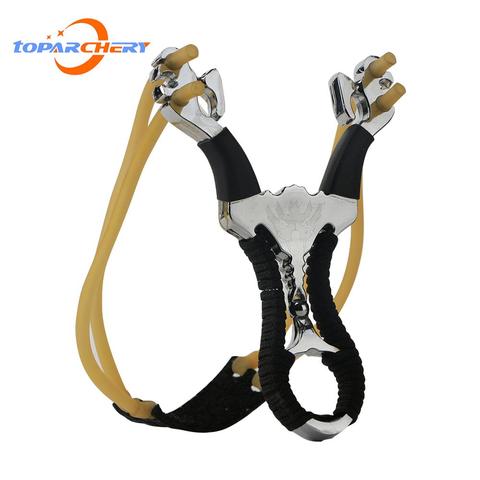 toparchery New Arrival Professional Slingshot with Rubber Bands Outdoor Hunting Powerful Shooting Catapult Kids Slingshot ► Photo 1/6