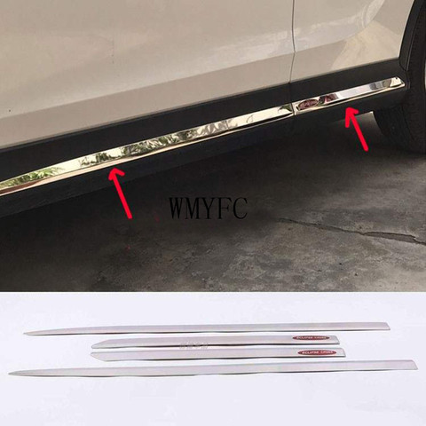 Stainless Steel Side Door Body Molding Line Cover Trim Protector Decoration For Mitsubishi Eclipse Cross 2017-2022 Car Styling ► Photo 1/4