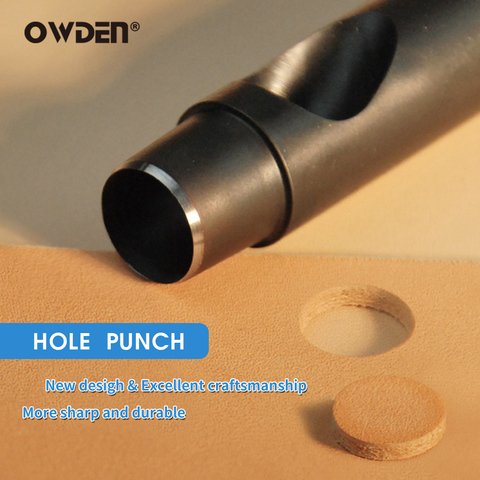 OWDEN Metal Leather Hollow Hole Punch 1mm-12mm Sharp Slim Style Cutting Tools ► Photo 1/5