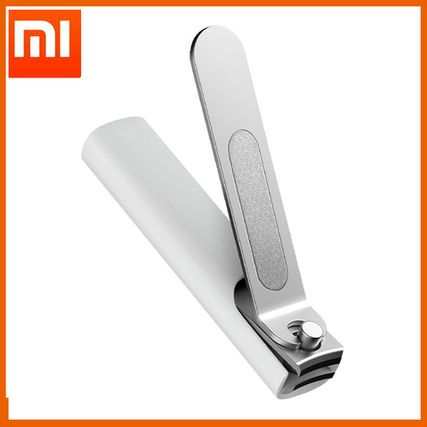 Xiaomi Mijia Stainless Steel Nail Clippers With Anti-splash cover Trimmer Pedicure Care Nail Clippers Professional File ► Photo 1/5