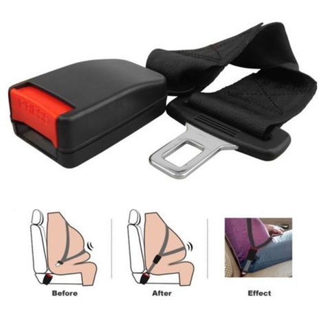 3 Color 1Pc Car Seat Belt Clip Extender Safety Seatbelt Lock Buckle Plug Thick Insert Socket 1XCF ► Photo 1/6