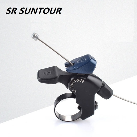 SR SUNTOUR MTB Bike Front Fork Remote Control Switch Damper Controller Oil and Gas Damping Fork Wire Control Locking Switch ► Photo 1/5