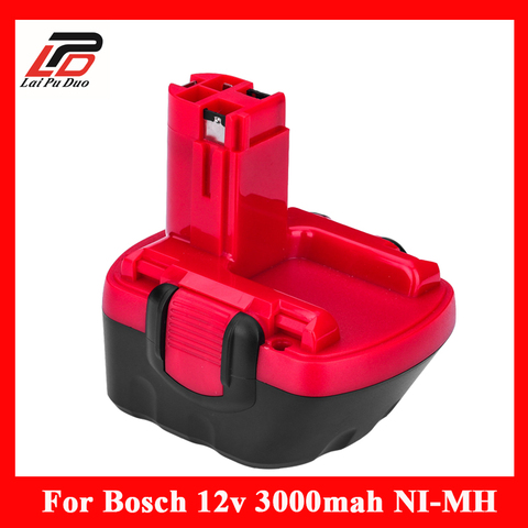 12v 3.0A Replacement For Bosch tool battery 2607335709 2607335249 2607335261 2607335262 GSR12-1 GSB12VE-2 PSR1200 Power Drill  ► Photo 1/5