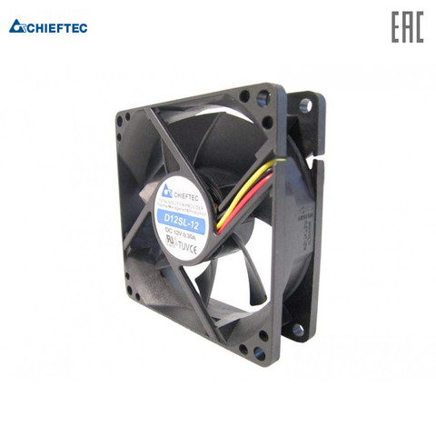 Fans & Cooling Chieftec AF-1225S computer water cooling system CPU fan cooler air 120mm ► Photo 1/1