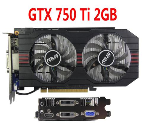 Price History Review On Asus Graphics Card Original Gtx 750 Ti 2gb 128bit Gddr5 Video Cards For Nvidia Geforce Gtx 750ti Used Vga Cards Gtx750ti 1050 Aliexpress Seller Media Store Alitools Io