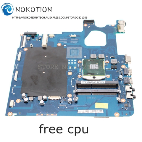 NOKOTION Laptop motherboard For SAMSUNG NP300E5C NP300 Mainboard BA41-01978A BA92-10740A BA92-10740B SJTNV HM70 DDR3 free cpu ► Photo 1/6