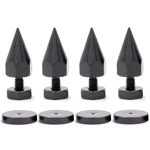 4PCS M8x40 M6x40 Speaker Spike Amplifier Shockproof Isolation Stand Feet Cone Base Pads ► Photo 1/6