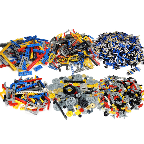 200Grams Building Blocks Technic Parts Liftarm Beam Connector MOC Brick Parts DIY Toys SUV Compatible with logoes Technic Bulk ► Photo 1/4