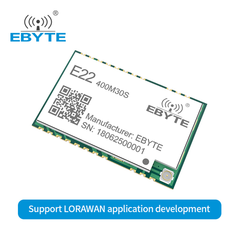 SX1268 433MHz Wireless Module Development Board RF Long Range 12000m EBYTE E22-400M30S IPEX Stamp Hole Antenna SPI ► Photo 1/1