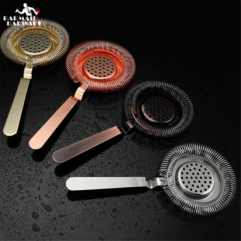 Bar Strainer Sprung Cocktail Strainer Stainless Steel Deluxe Strainer Bar Tools ► Photo 1/6