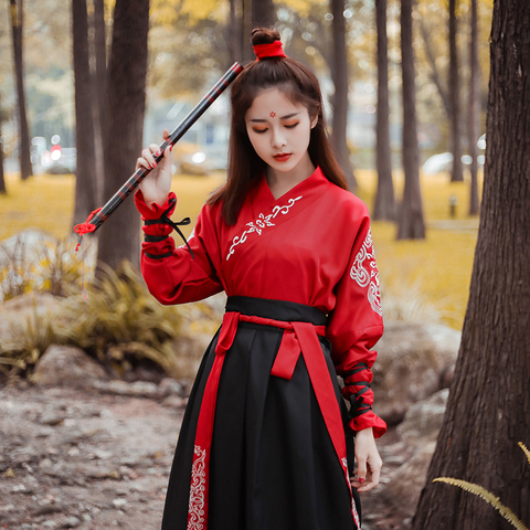 Chinese Dress Ancient Costume Tang Dynasty Hanfu Dress - Fashion Hanfu