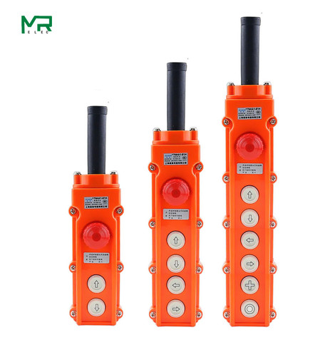 COB-61 COB-62 COB-63 With emergency stop Arrow mark Rain proof crane control switch lifting button electric hoist operating hand ► Photo 1/5