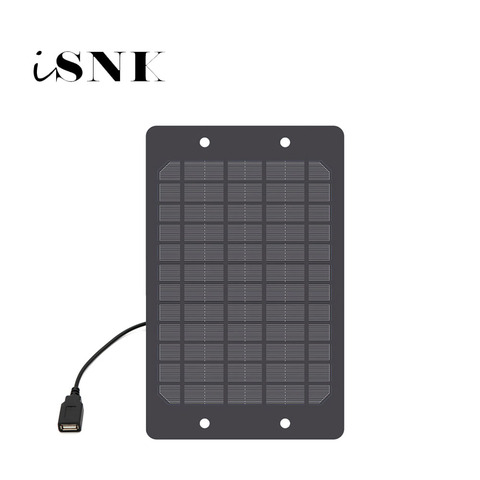 Solar Panel Charger 5V 2W 3W 5W 6W with USB Port Polycrystalline Solar Cell DIY Solar Charge Battery 5V USB cable 30cm ► Photo 1/1