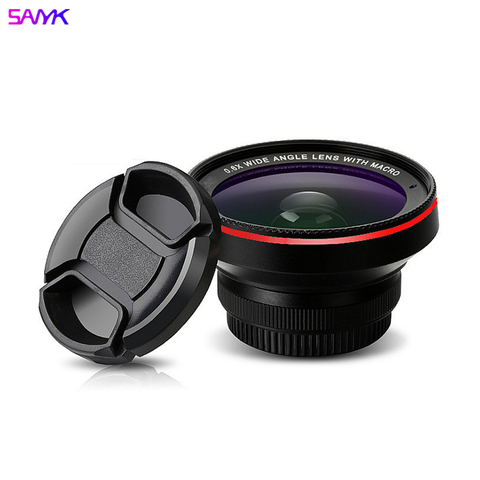 SANYK HD Mobile Phone Lens 0.6x Wide-angle Lens 15x Macro Lens Multi-layer Coated Optical Glass Lens ► Photo 1/6