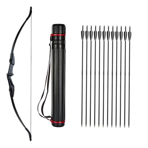 Toparchery Archery Recurve Bow Hunting Bow and Arrow Equipment Outdoor Sports Shooting Game Suitable for left and right hands ► Photo 1/6