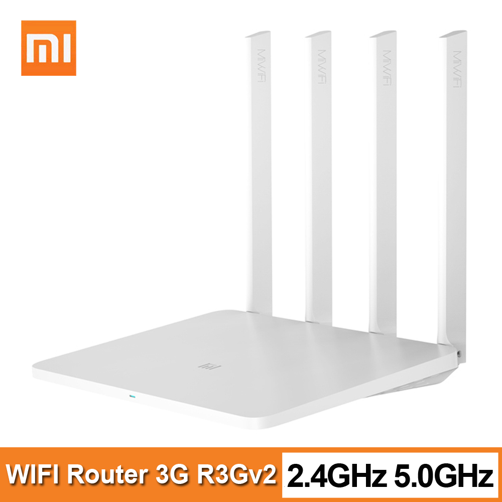 Original Xiaomi Mi routeur WiFi 3 4 Antennes 1167Mbps 128MB Flash ROM