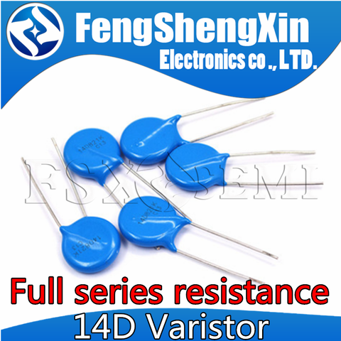 10pcs Varistor 14D221K 14D241K 14D270K 14D271K 14D301K 14D330K 14D331K 14D361K 14D390K 14D431K 14D470K ► Photo 1/5