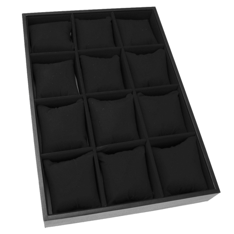 12 Grid Velvet Watch Case Organiser Bracelet Storage Display Box Pillows Box ► Photo 1/6