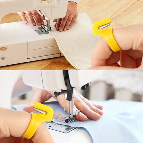 Sewing Ring Thread Cutter 3PCS/set New Finger Blade Needle Craft Home Plastic Thimble DIY Household Sewing Machine Accessory ► Photo 1/6